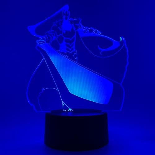 Otaku Lamps Shadow Igris Solo Leveling – Anime Lamp Figure Night Light, 16 Color RGB LED – 3D Anime Room Décor Gift for Otaku thumbnail 3