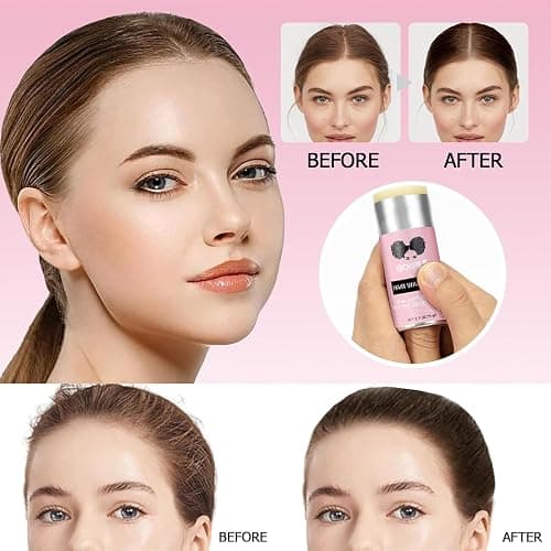 Goiple Wax Stick for Hair, Hair Pomade Stick Long-Lasting Styling Wax Stick, Hair Wax Stick Smoothing & Slick Stick for Hair Wigs, Styling Waxes for Fly Away & Edge Frizz Hair (2.7 oz) thumbnail 5