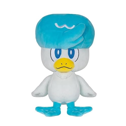 Pokémon Quaxly Plush - 8-Inch Plush with Authentic Details - Image 1