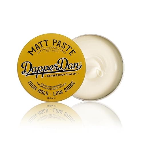 Dapper Dan Matt Paste, High Hold Low Shine Hair Paste for Men, Adds Texture with Flexible Hold for All Styles, Vintage Cologne Fragrance, 1 x 100ml thumbnail 4