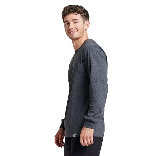 Russell Athletic Men's Dri-Power Long Sleeve Tees, Moisture Wicking, Odor Protection, UPF 30+ thumbnail 3