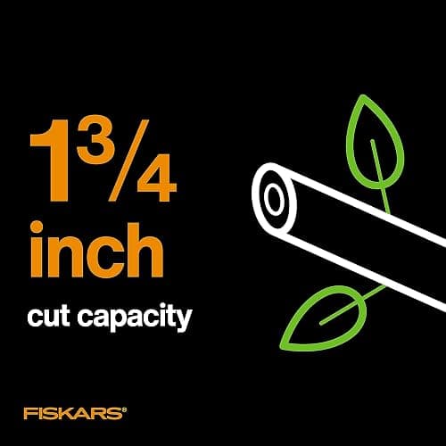 Fiskars 28-Inch Power-Lever Garden Bypass Lopper and Tree Trimmer, Sharp Precision-Ground Steel Blade for Cutting Branches up to 1.75-Inch Diameter thumbnail 7