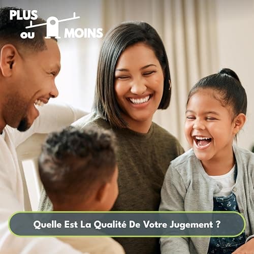 More or Less: Plus ou Moins | Version Française | Jeux de Cartes Amusants pour Les Adultes & Les Enfants | thumbnail 6
