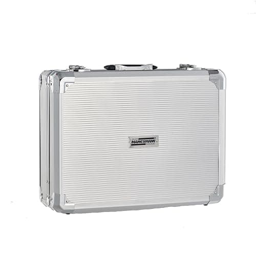 Brüder Mannesmann Werkzeugkoffer, 108-teilig, aus Aluminium - Werkzeugsatz mit Schraubendrehern, Zangen, Bitsatz, Steckschlüsselsatz, Hammer und mehr - Werkzeug aus Chrom-Vanadium-Stahl | M29075 thumbnail 7