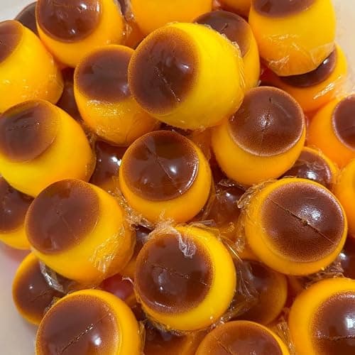 Crunchy Squishy Stress Ball Caramel Pudding Style | Slow Rising Sensory Squeeze Toy Crunchy Bead Filled ASMR Anxiety Relief Relax for Stress Relief Stretchy Desk Toy thumbnail 5