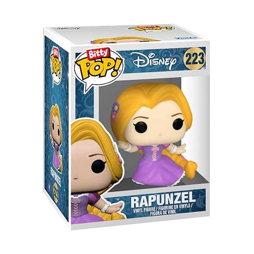 Funko Bitty POP! Disney Princess - Rapunzel, Merida, Moana and A Surprise Mystery Mini Figure - 0.9 Inch (2.2 Cm) Collectable - Stackable Display Shelf Included - Gift Idea - Party Bags Stocking thumbnail 7