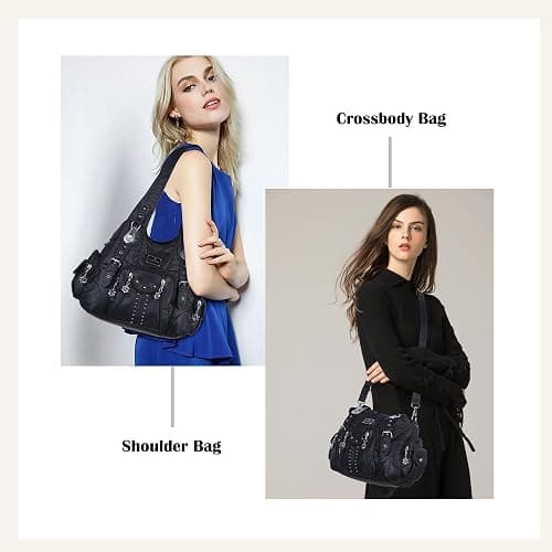 Angel Kiss Purses for Women Soft PU Leather Large Hobo Bags for Women Shoulder Bag thumbnail 6