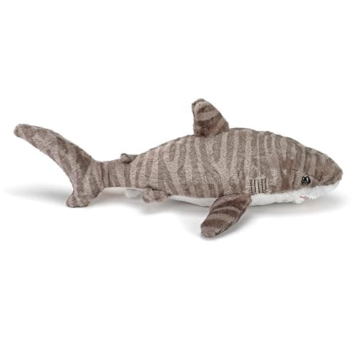 Wild Republic Tiger Shark Plush Soft Toy, Cuddlekins Cuddly Toys, Gifts for Kids 40 cm thumbnail 4