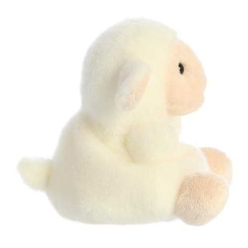 Aurora® Adorable Palm Pals™ Woolly Lamb™ Stuffed Animal - Fun Collectible Plush for Kids and Adult Collectors - Perfect for Decorating Rooms and Birthday Gifts - White 4.5 Inches thumbnail 4