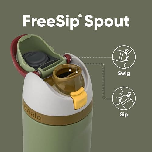 Owala Star Wars FreeSip Insulated Stainless Steel Water Bottle with Straw for Sports and Travel, BPA-Free, 24-Ounce, Boba Fett thumbnail 2