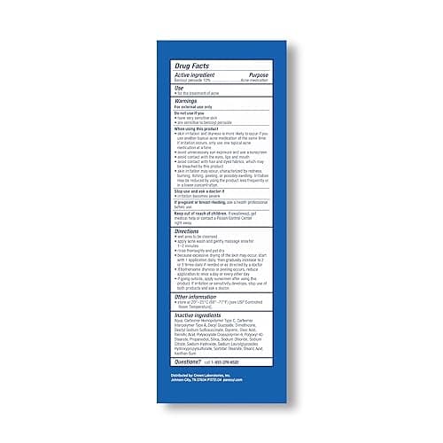 PanOxyl Acne Foaming Wash Benzoyl Peroxide 10% Maximum Strength Antimicrobial, 5.5 Oz - 5.5 Ounce (Pack of 1) thumbnail 3