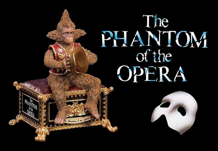 The San Francisco Music Box Company The Phantom of The Opera™ Musical Monkey Figurine thumbnail 4