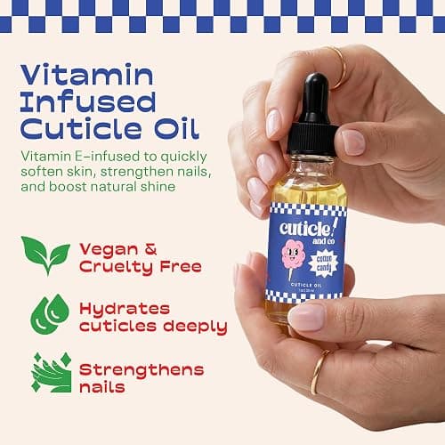 Cuticle & Co Cotton Candy Scented Cuticle Oil 1 oz - Professional Nail Manicure & Pedicure Care for Dry Cuticles - Hydrating Nail Treatment for Nails & Skin - Cotton Candy Scent thumbnail 6