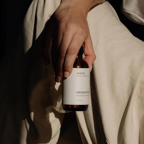 AromaTech Santal Aroma Essential Oil Blend: Luxury Hotel Inspired Aromatherapy with Amber, Vanilla, Cedar & Sandalwood for Ultrasonic Diffusers (4 Fl Oz (Pack of 1)) thumbnail 8