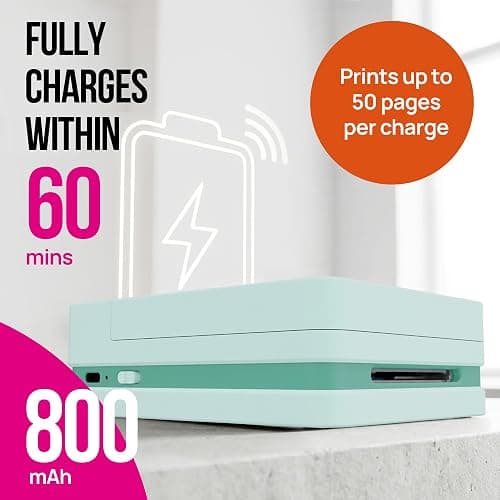 Nelko PP01 Photo Printer, 2x3 Portable Photo Printer, Mini Printer, Green | Instant Color Inkjet Printer for Smartphone, Sticky-Back Photos, Bluetooth Compatible with iOS & Android, AI App Editing thumbnail 7