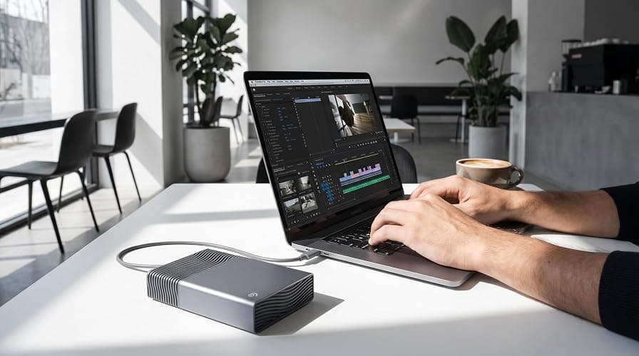 Seagate One Touch 8TB External Hard Drive Desktop HDD - USB-C Compatible with Most Windows and macOS, Rescue Recovery (STNB8000400) thumbnail 15