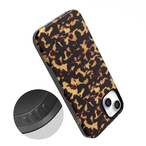 Casely iPhone 14 Case | Shell Shocked | Tortoise Print | Compatible with MagSafe | Bold Protective Design thumbnail 2