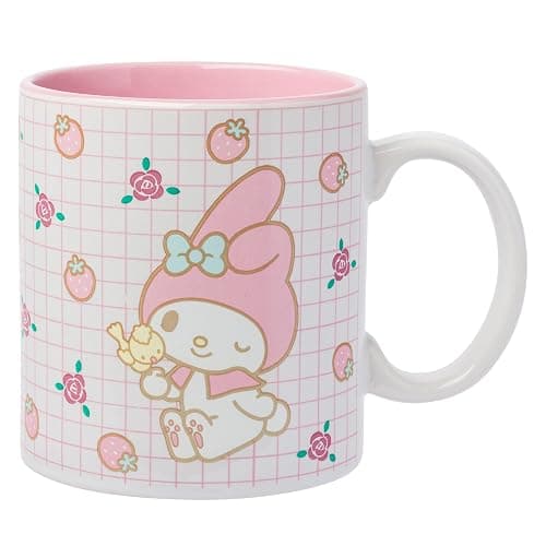 Silver Buffalo Sanrio Hello Kitty and Friends My Melody Ceramic Mug, 20 Ounces - Image 1