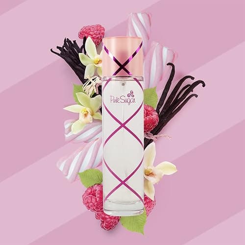 Pink Sugar Eau de Toilette Perfume for Women, Floral + Fruity Scent, Notes of Raspberry, Cotton Candy, and Vanilla, Sweet and Sensual Fragrance thumbnail 4