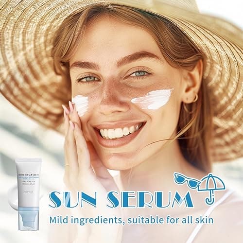 𝐶𝑒𝑛𝑡𝑒𝑙𝑙á Sunscreen SPF 50, Face Sun Screen Long-Lasting, Cen-tella Madagascar Sunscreen, Korean Skincare (Blue 2) - Blue 2 thumbnail 6