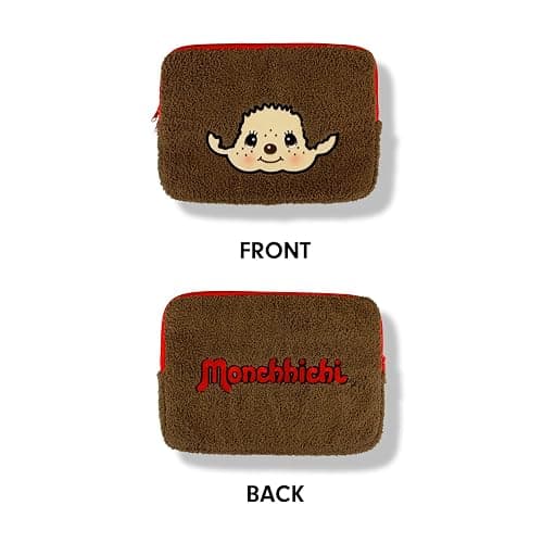 Sonix x Monchhichi Plush Tech Sleeve | 14 inch Fuzzy Laptop and Tablet Carrying Case Cover, Protective Travel Bag | 13" - 14" | Monchhichi Boy thumbnail 6