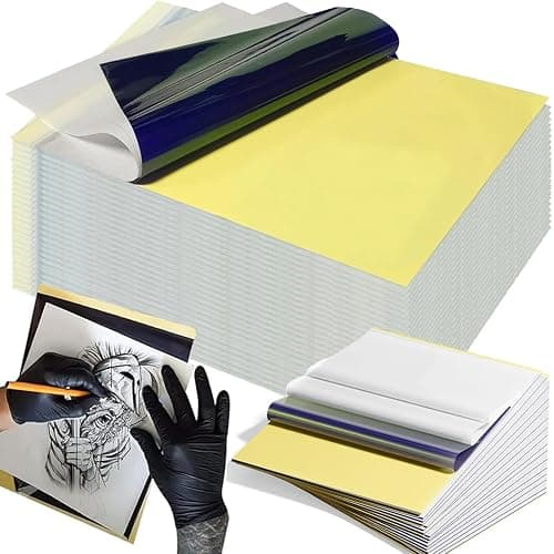 Tattoo Transfer Paper 100 Sheets - Image 1
