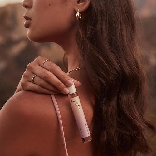 Skylar Pink Canyon Eau de Parfum - Hypoallergenic & Clean Perfume for Women & Men, Vegan & Safe for Sensitive Skin - Notes of Grapefruit, Pink Salt & Cedar - 10mL /0.33 Fl oz thumbnail 5