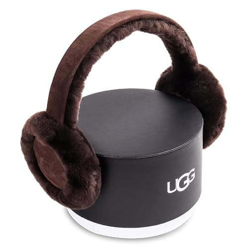 UGG womens Water Resistant Sheepskin Earmuffs With Embroidered Logo thumbnail 2
