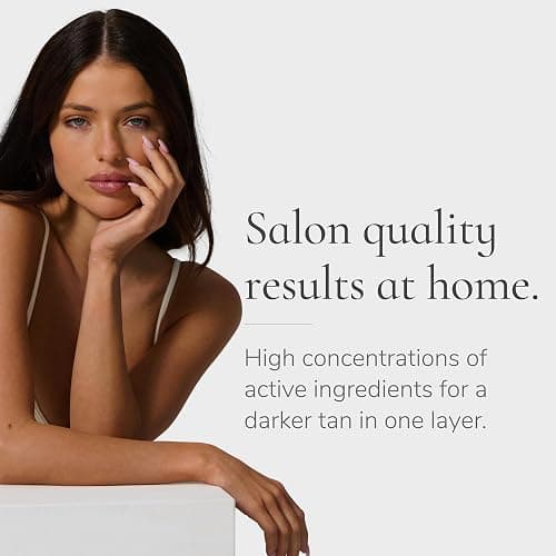 Loving Tan Deluxe Face Self Tanner, Dark - Streak Free, Natural, Professional Quality Sunless Tanning - 10+ Face Self Tanner Applications per Bottle, Cruelty Free, Naturally Derived DHA - 1.6 Fl Oz thumbnail 3