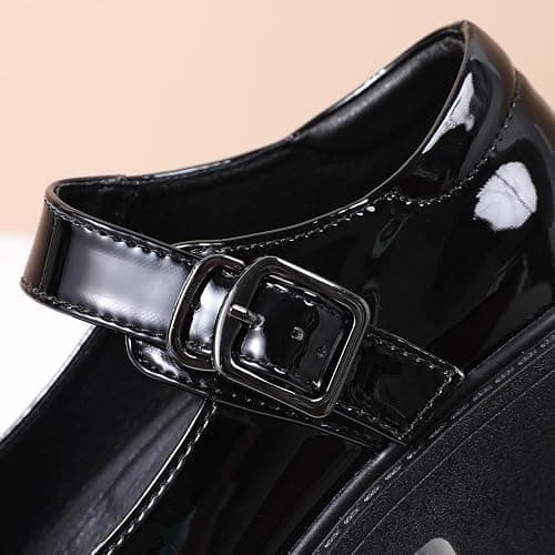 QHH Mary Jane Shoes Women Platform Mary Janes for Women Round Toe Chunky Heels Women's Pumps Fashion Classic Comfortable Dressy Business Casual Shoes Dress Shoes thumbnail 8