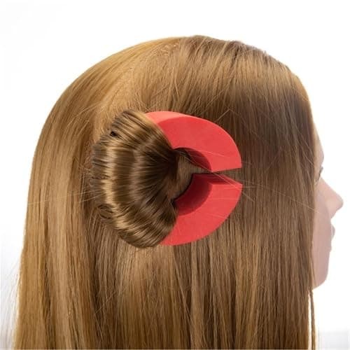YUEHUINIAO 12Pcs Heatless Blowout Heatless Curlers Sponge C Shape Rollers Hair Curlers Reusable Hair Rollers for Blowout Look thumbnail 7