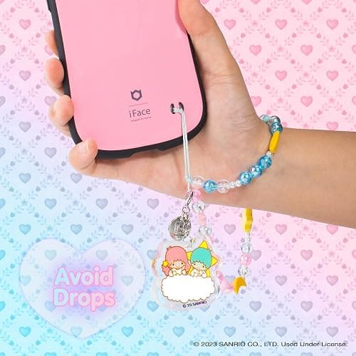 iFace Hello Kitty and Friends Beaded Wristlet Universal Phone Charm Strap - Cute Wrist Chain Lanyard Aesthetic Decor Strap for Cell Phone Camera Keys AirPods Keychains thumbnail 4