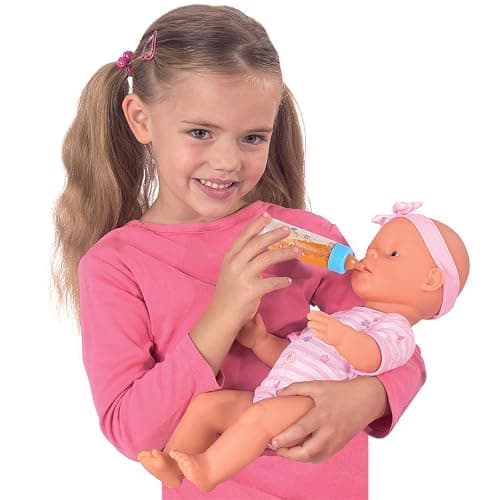 Kaydora Baby Doll Bottle Accessories - 6 Pcs Feeding Bottle Toys, Magic Disappearing Milk & Juice, Pretend Play Set with Pacifiers Kids Gift Yellow thumbnail 2