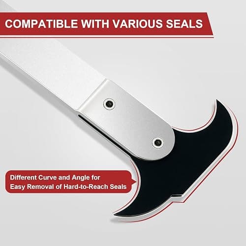 XUDYVCO Seal Puller, 3rd Generation Oil Seal Removal Tool with 30% Thicker Dual Hook Tips and Heat-Treated Steel, Seal Puller Tool Perfect for Car, SUV, Light Truck and Machine Repair thumbnail 3