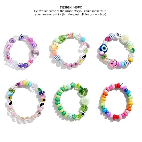 BaubleBar Ultimate DIY Bracelet Kit | 1000+ Pcs | Great for a Gift or Party | Bracelet Jewelry Making Kit with Beads thumbnail 7