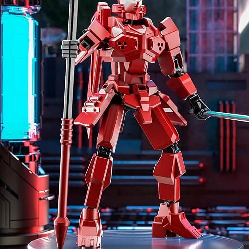 T13 Action Figure 2Pack Sets, Already Assembled Titan 13 Warrior Figures, Multi-Jointed Movable Action Figure, Lucky 13 Collectible Toy, Dummy 13 Action Figures for 6 7 8 9 10 11 12 Years Old Kids thumbnail 3