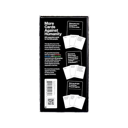 More Cards Against Humanity • 600-card Essential Expansion • Includes The Best Cards from The Red, Blue, & Green Boxes thumbnail 3