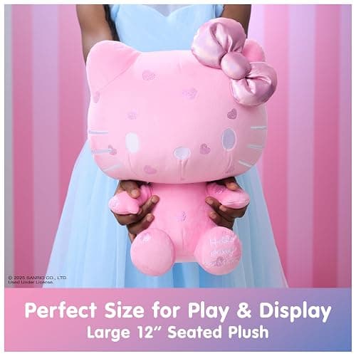 GUND Sanrio Hello Kitty 50th Anniversary Plush, Special Edition Stuffed Animal for Ages 1 and Up, Pink, 12” thumbnail 8