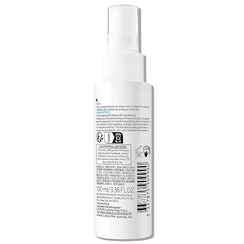 La Roche-Posay Cicaplast B5 Spray With Vitamin B5 Panthenol & Madecassoside, Hydrating Face Mist For Skin Barrier Repair, Soothing Touch-Free Face & Body Spray, Sensitive Skin & Dermatologist Tested thumbnail 10