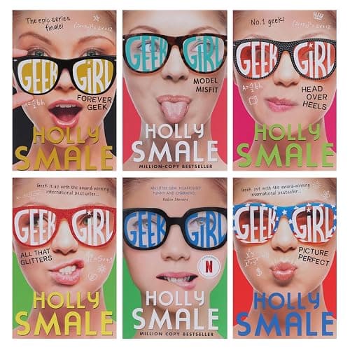 Geek Girl Series Holly Smale Collection 6 Books Bundle (Geek Girl, Model Misfit, Picture Perfect, All That Glitters, Head Over Heels, Forever Geek) - Image 1