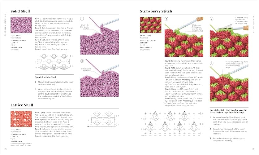 Crochet Stitches Step-by-Step: More than 150 Essential Stitches for Your Next Project (Step-by-Step Stitching) thumbnail 7