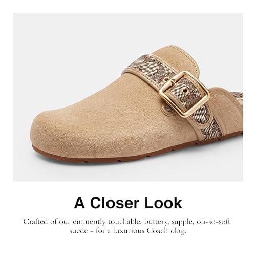 Coach Womens Archival Buckle Clog thumbnail 4