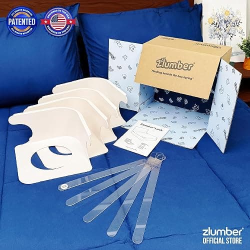 The Original USA Patented ZlumberLock - Secure Sheet Holder with Heavy-Duty Mattress Straps – No More Loose Bedding, Universal Fit, Easy One-Time Installation thumbnail 2