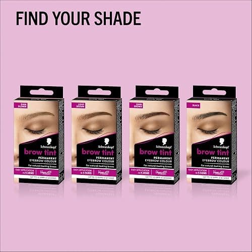 Schwarzkopf Brow Tint Black (10ml), Permanent Eyebrow Tint, Long-Lasting Intensity, Water- and Smudge-Proof, Easy Application Brow Tint for Up to 10 Applications, Vegan Formula thumbnail 5