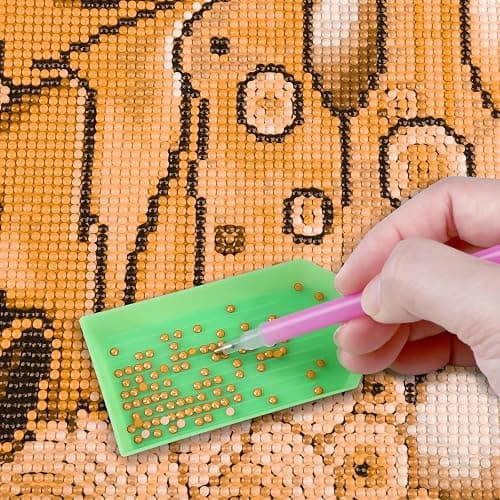 MAXBYE Tiger Diamond Painting Kits for Adults, 5D Three Tigers Diamond Art Kits DIY Full Drill Animal Gem Art for Beginner, Crystal Cross Stitch Craft for Home Wall Decor Holiday Gifts 30x40cm thumbnail 6