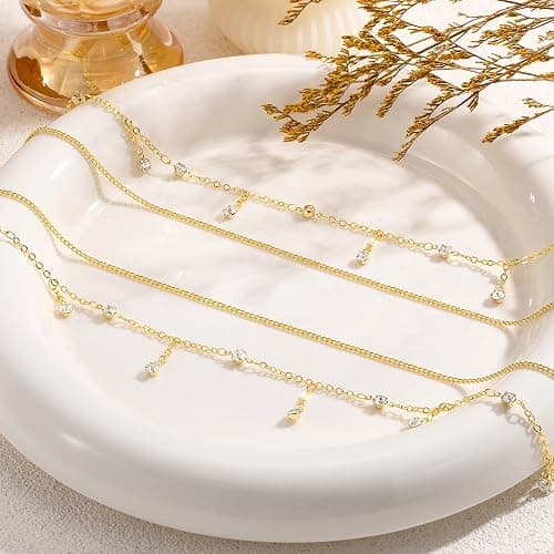 CHESKY Waist Chain for Women, Dainty 14k Gold Plated Waist Beads Gold Chain Belt for Womens Simple Body Chain Jewelry for Womens Belly Chain Y2k Belt Accessories Gold Jewelry for Women Gifts thumbnail 8