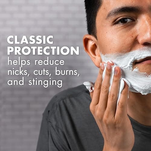 Gillette Foamy Classic Shave Foam for Men, Protection Against Shaving Irritation, Quick and Smooth Shave, shaving cream, 14.9 Oz thumbnail 2
