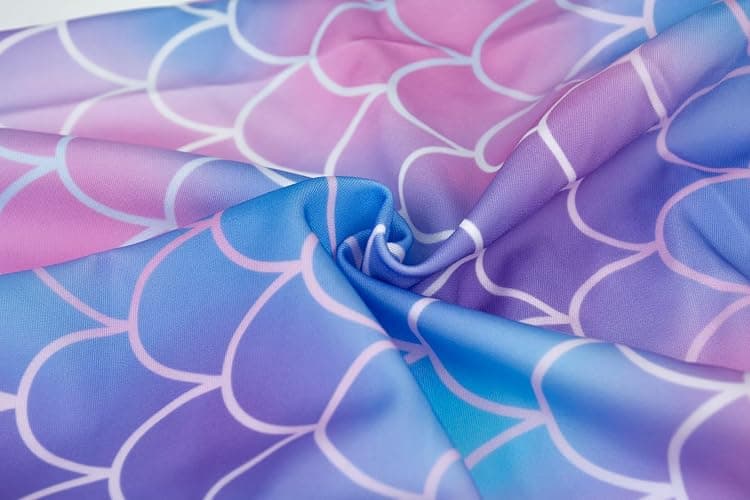 DNFUN Marmaid Cosplay Skirt with Monofin thumbnail 3