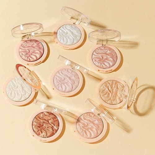 Makeup Revolution Highlight Reloaded, Highly Pigmented, Shimmer Glow Finish Face Makeup, Just My Type, 10g thumbnail 5