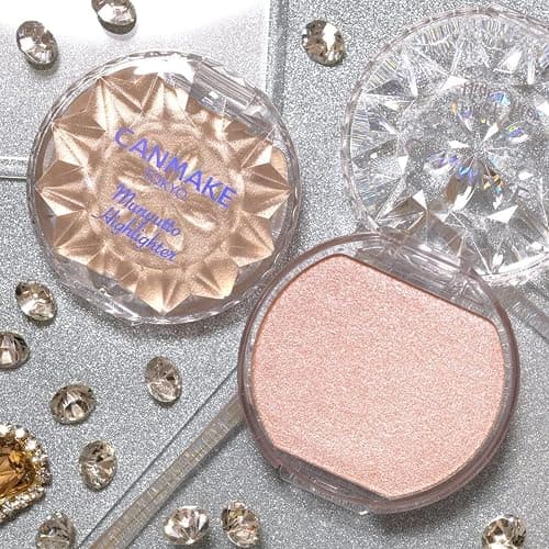 CANMAKE - Munyutto Highlighter - Packed Powder Compact - 0.13oz (3.8g) (05 Amethyst Bloom) thumbnail 4